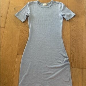 Aritzia Light Blue jersey Dress